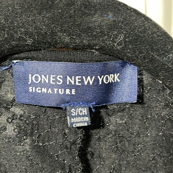 JONES NEW YORK SIGNATURE SEQUIN TOP S/CH - Picture 2 of 5